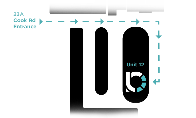 Map showing the Liquid R workshop location in Mitcham Melbourne